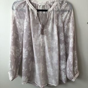 Lucky Brand Loose Fit Blouse